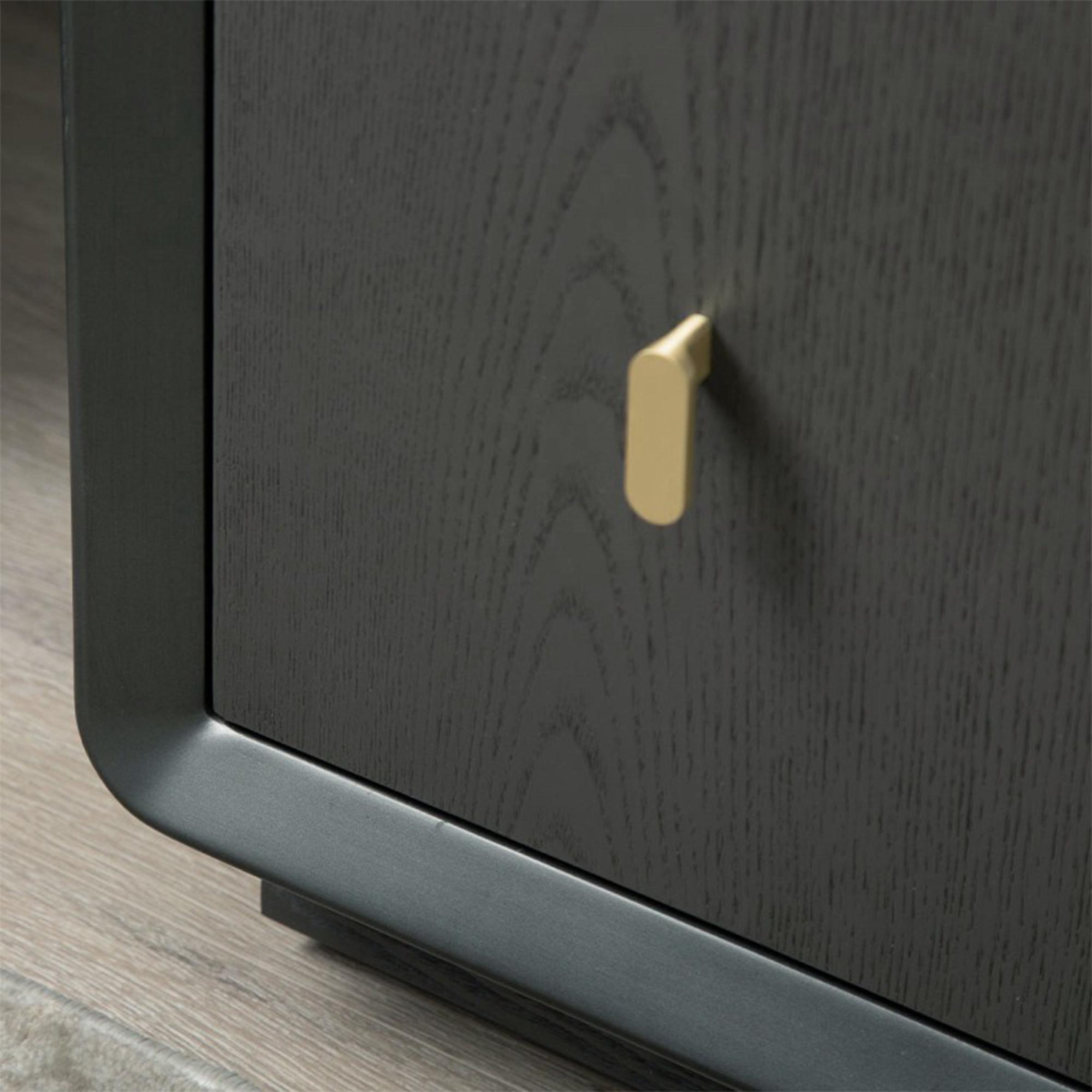 Amelie Dressing Table - 7 Drawer - Smoke Grey