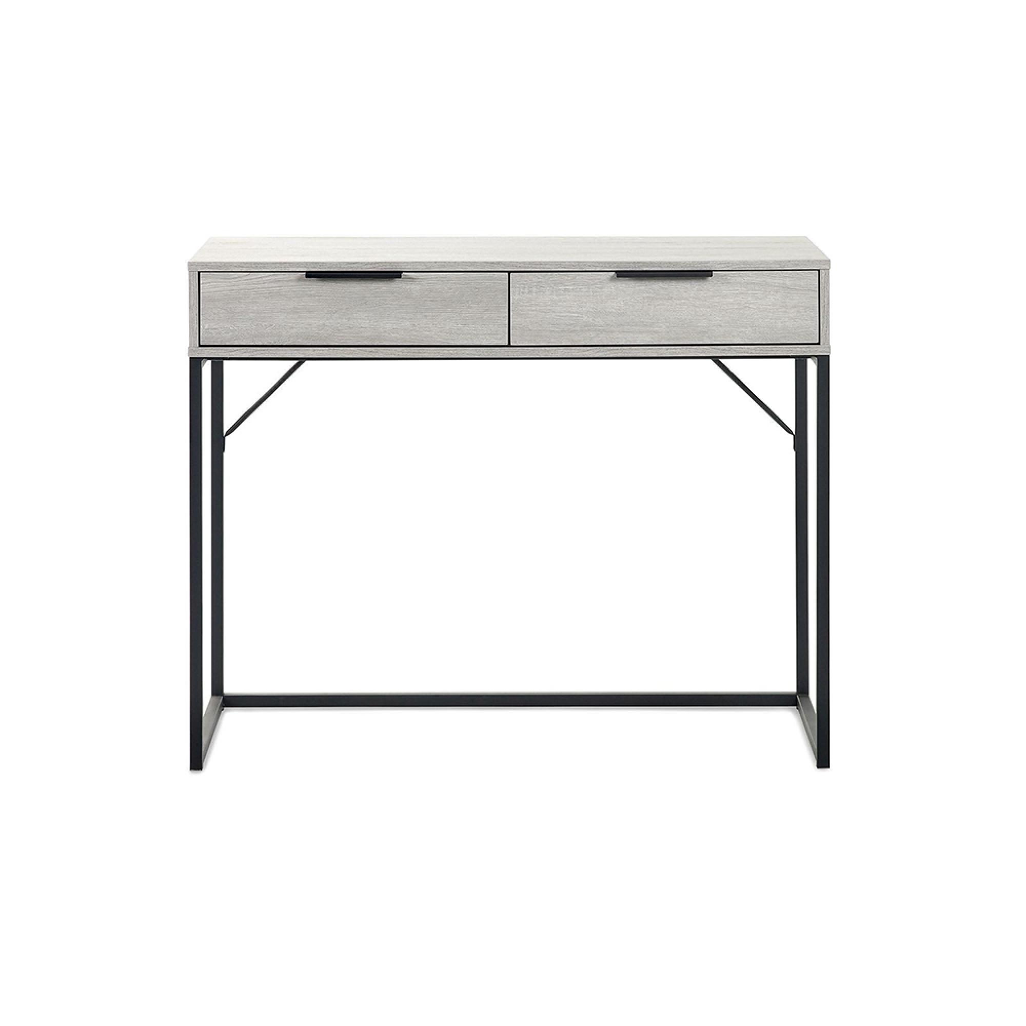 Bali Grey Oak Dressing Table - 2 Drawer