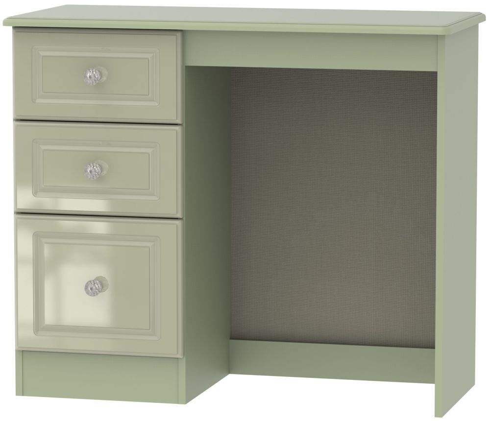 Balmoral Mushroom 3 Drawer Single Dressing Table