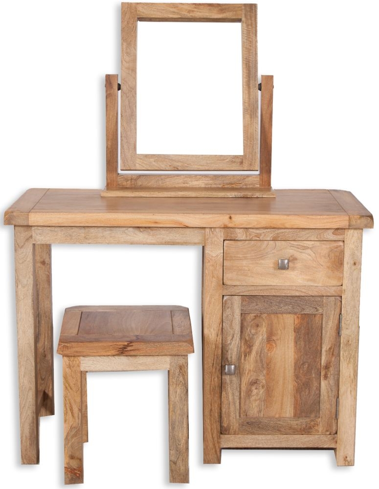 Bombay Solid Mango Wood Dressing Set