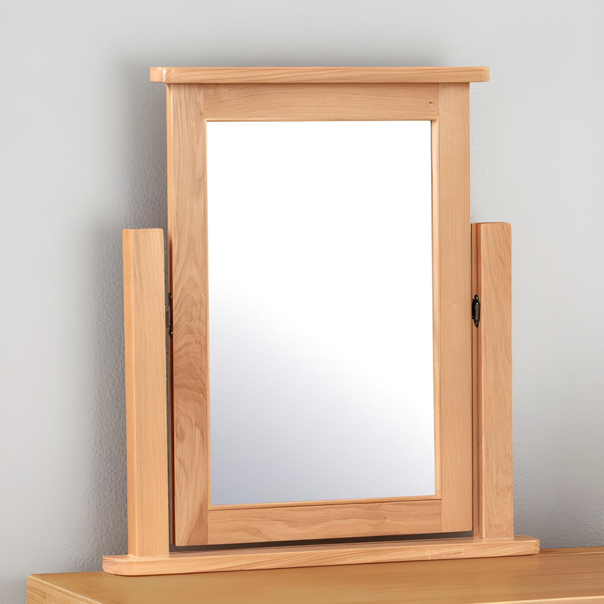 Clarion Dressing Set - 3 Drawer - Oak