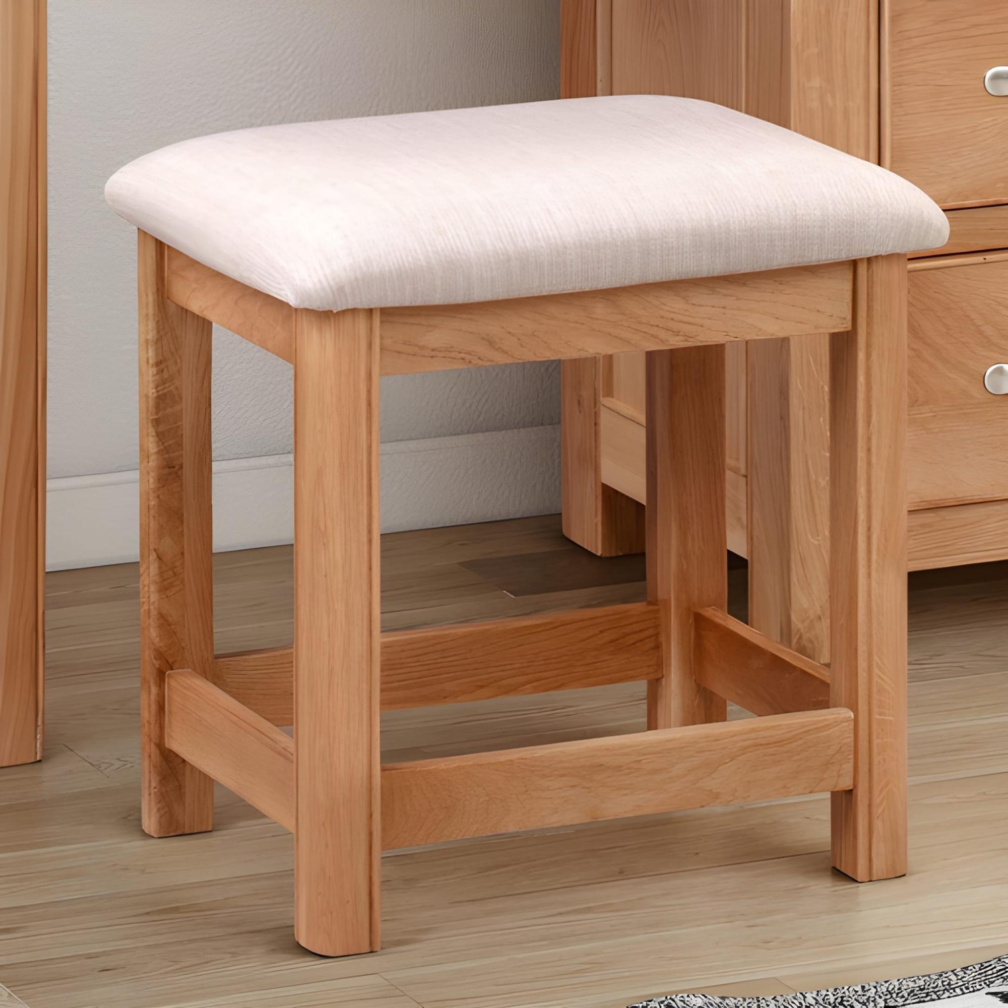 Clarion Dressing Set - 3 Drawer - Oak