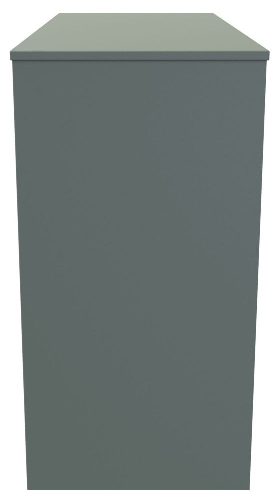 Nashville Dressing Table - Single - 3 Drawer - Green