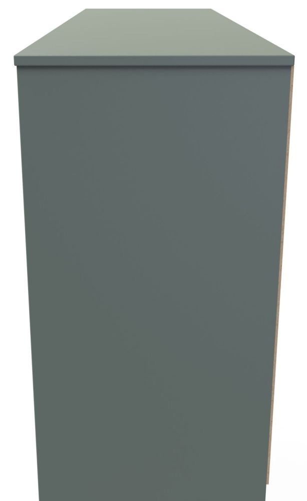 Nashville Dressing Table - Double - 6 Drawer - Green