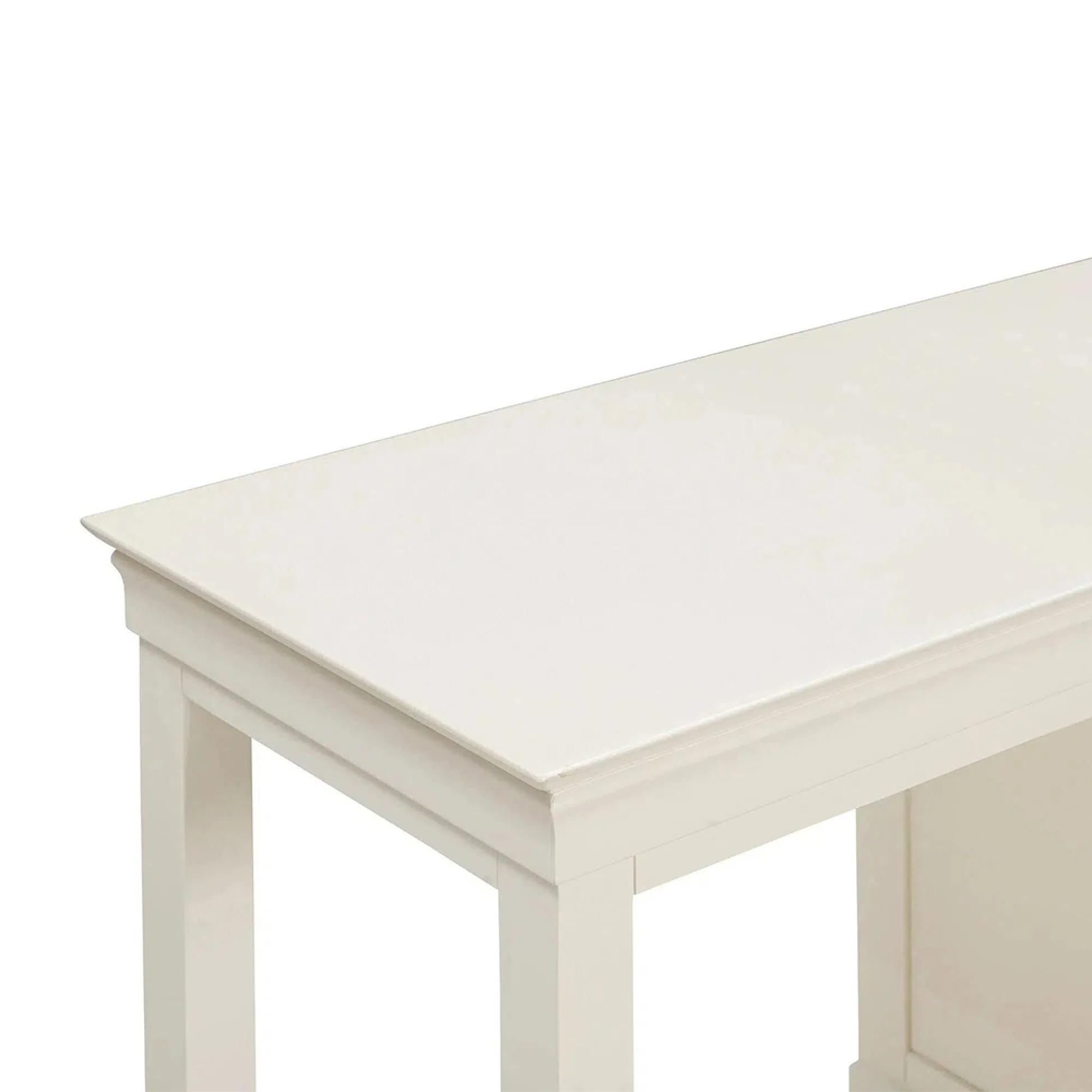 Paisley Cream Painted 3 Drawer Dressing Table