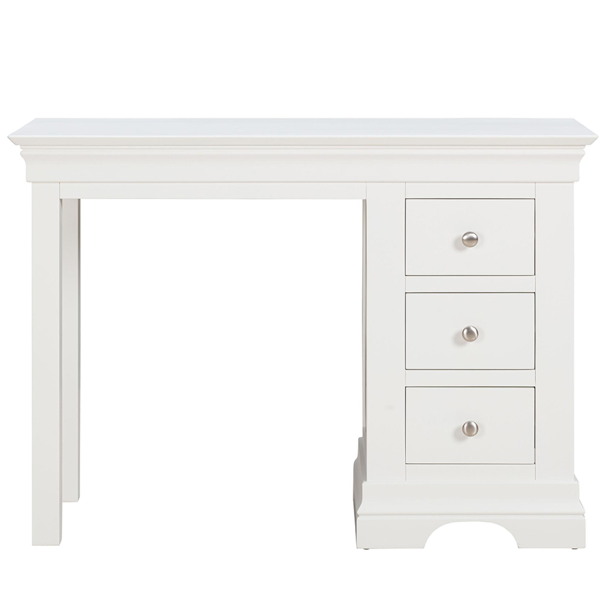 Paisley White Painted 3 Drawer Dressing Table