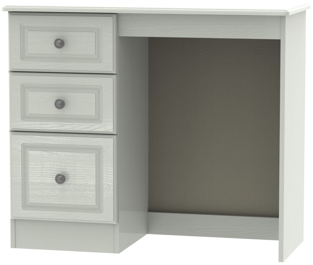 Pembroke Cashmere 3 Drawer Single Dressing Table