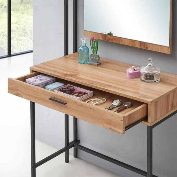 Warren Dressing Table with Mirror - Variant Available