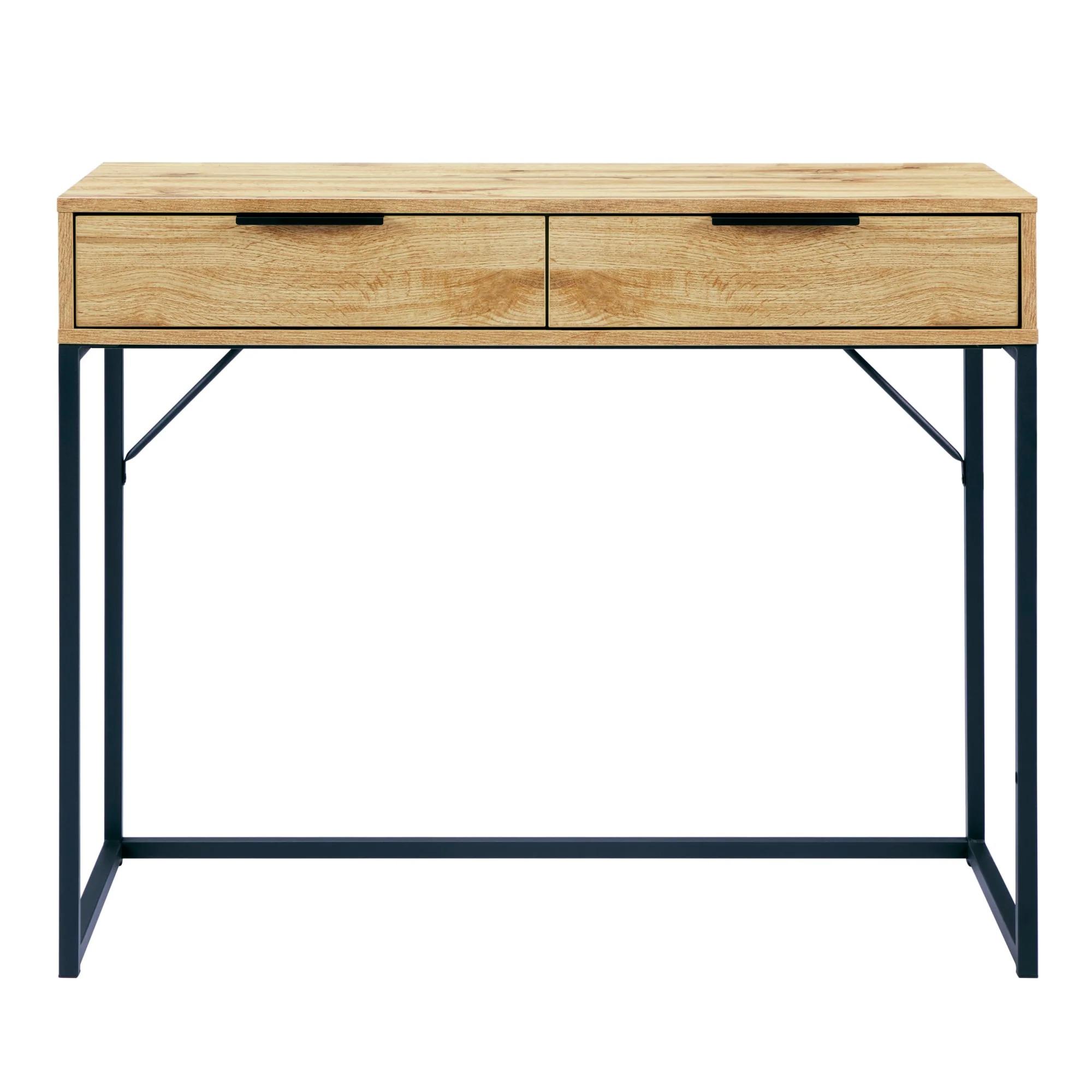 Bali Oak Dressing Table - 2 Drawer