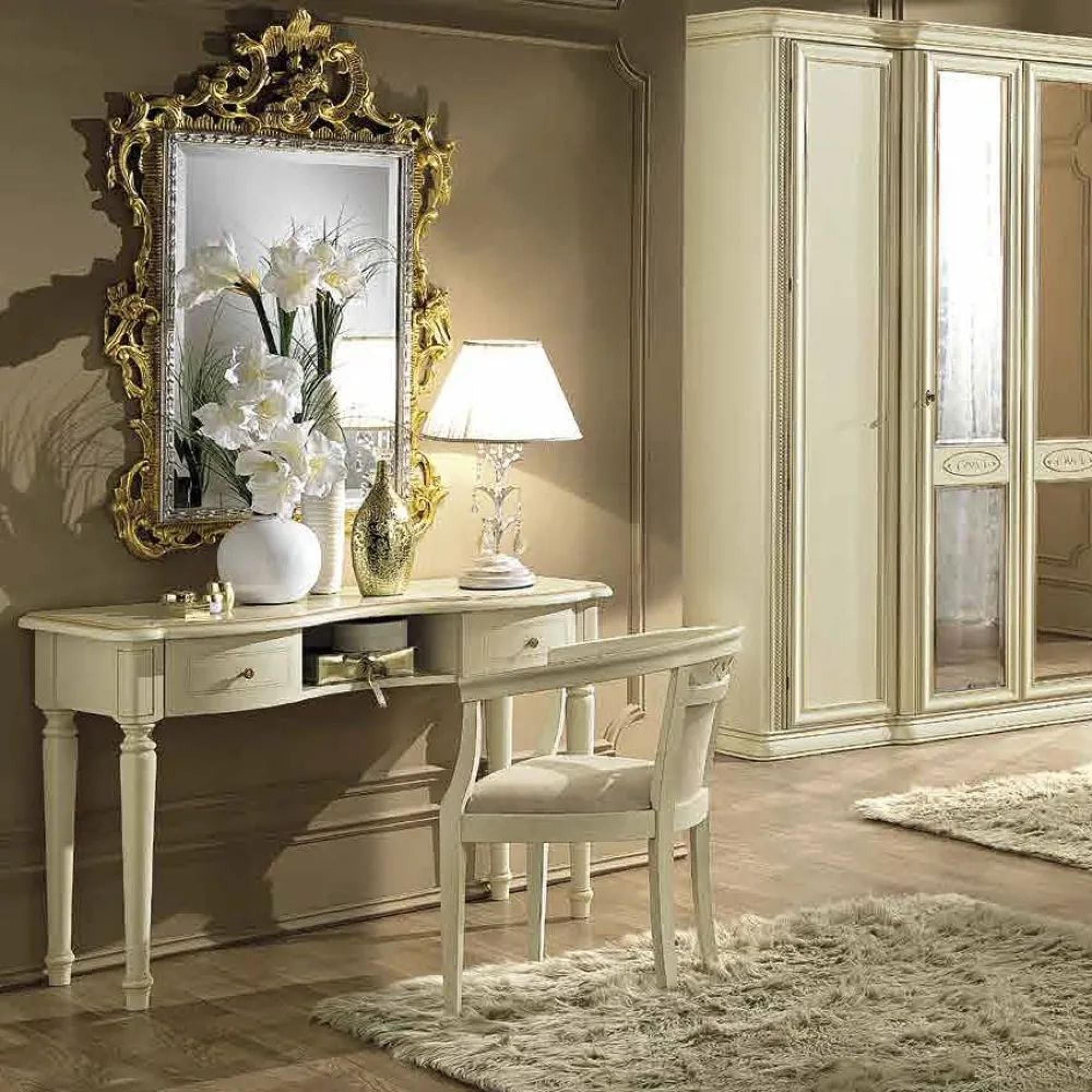 Siena Dressing Table - 2 Drawer - Ivory