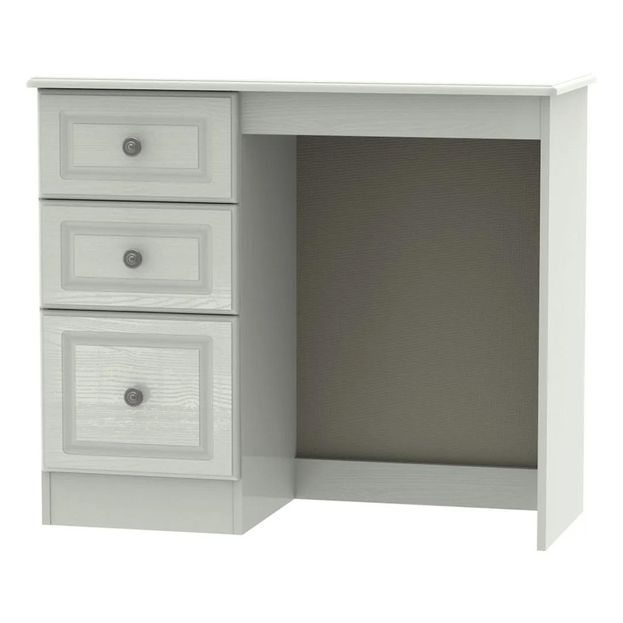 Pembroke Dressing Table - Single - 3 Drawer - Cashmere