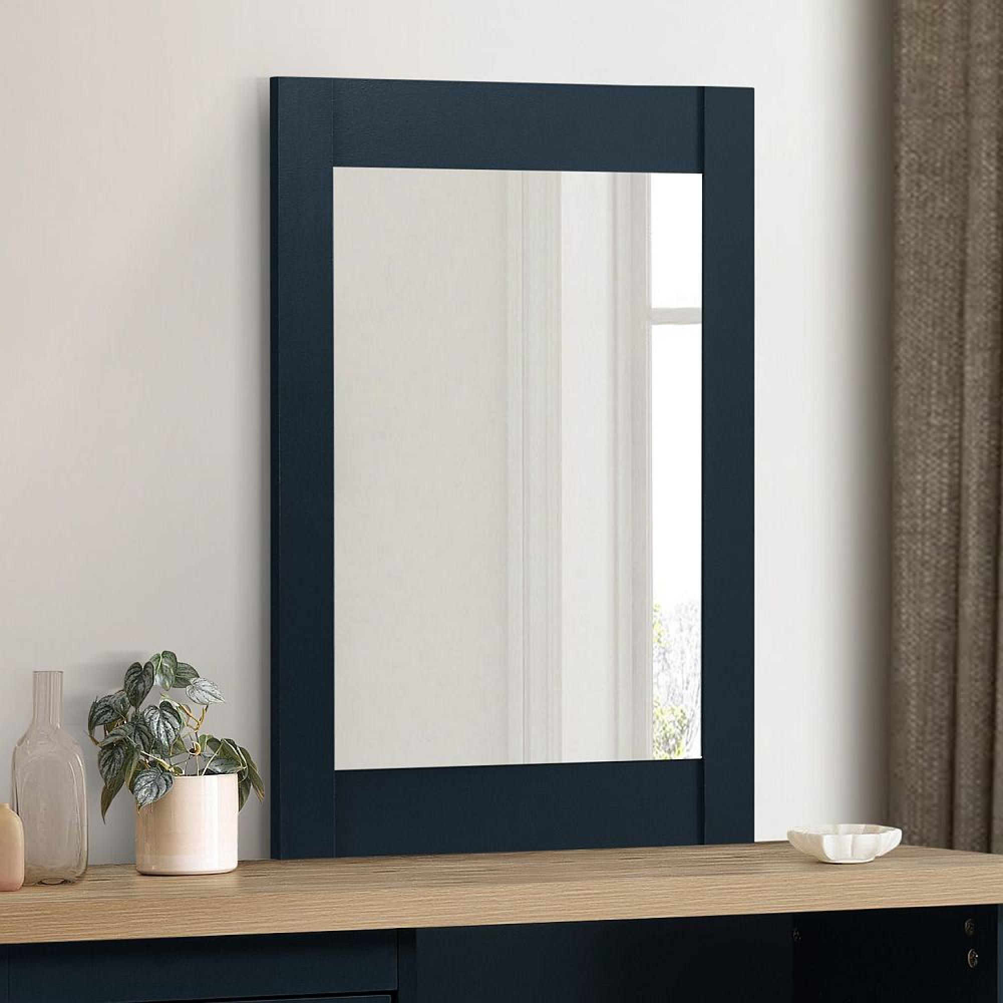 Highgate Dressing Set - 3 Drawer - Navy Blue Painted