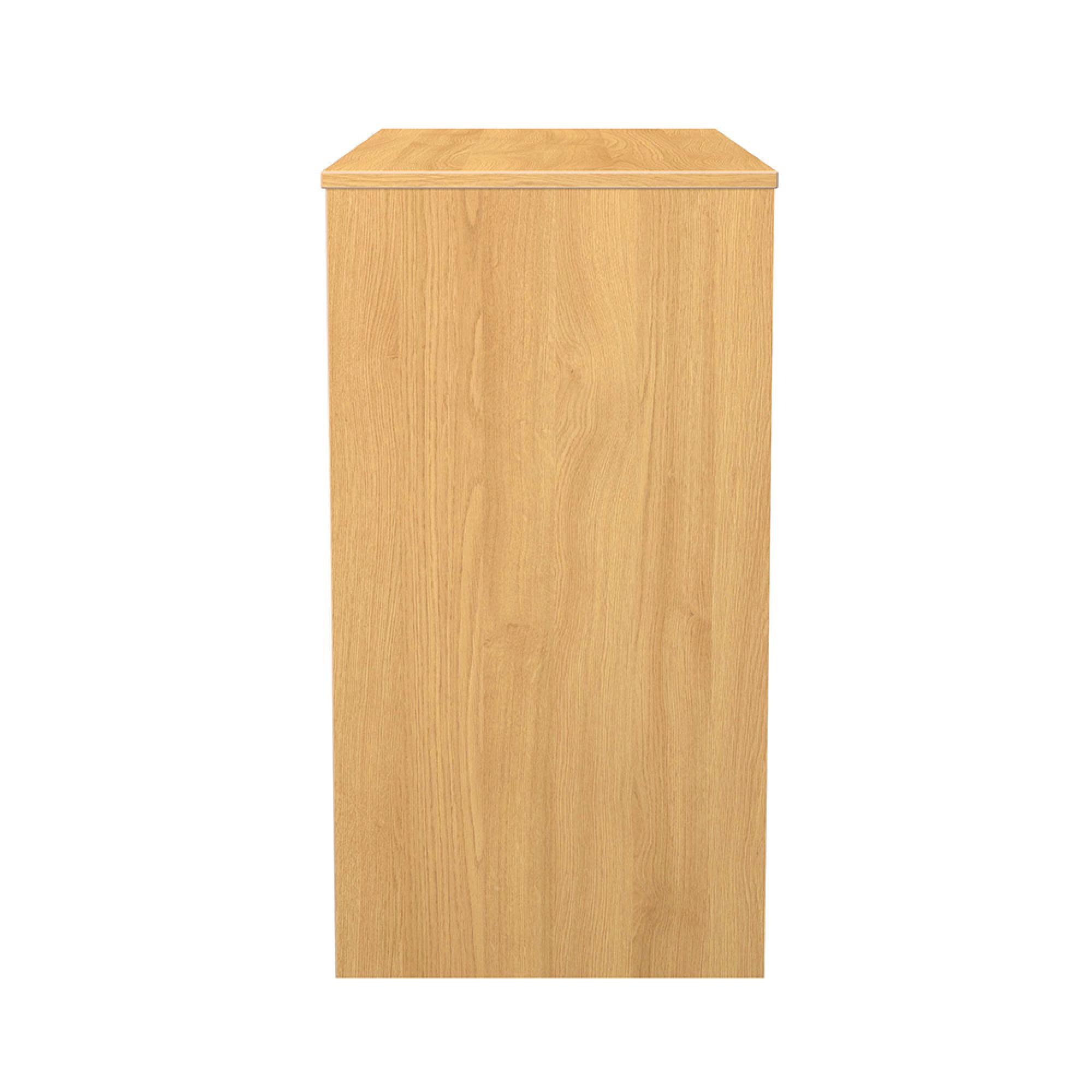 Monaco Dressing Table - Single - 3 Drawer - Modern Oak
