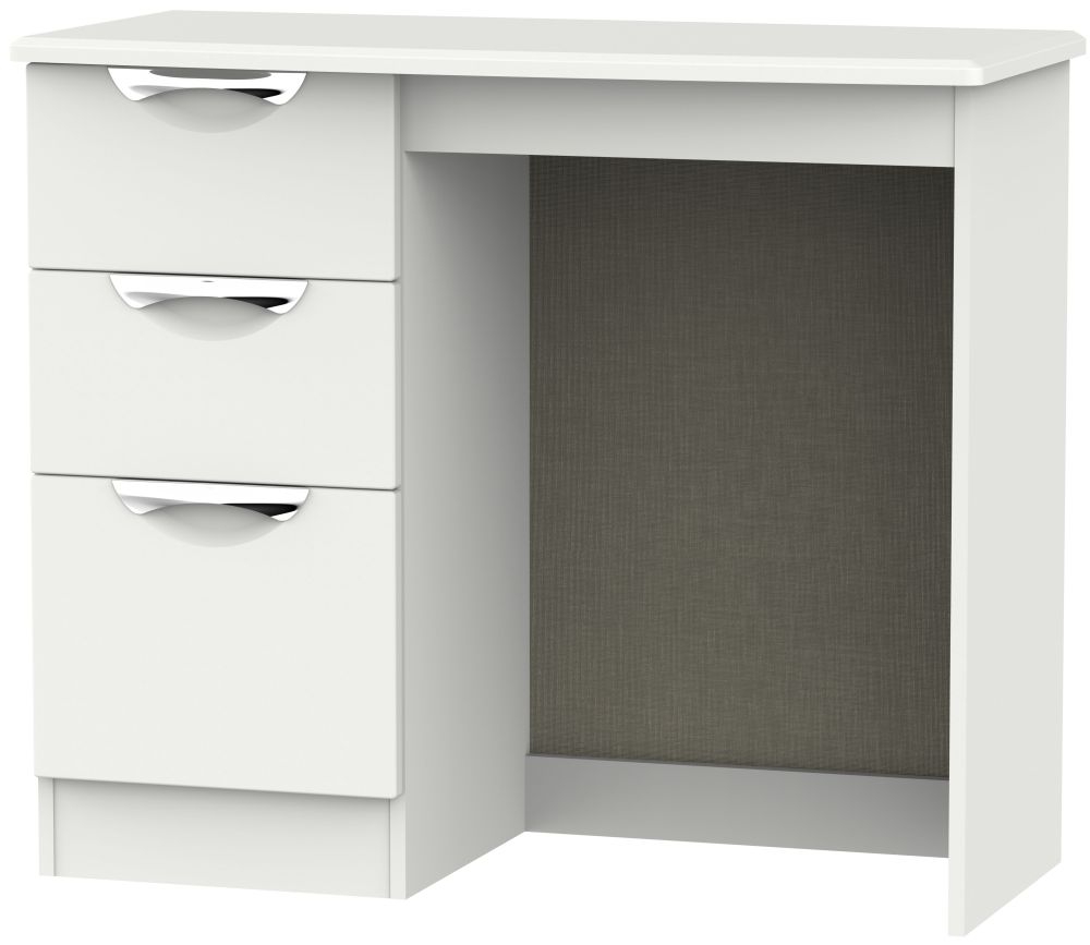 Camden Grey 3 Drawer Single Dressing Table
