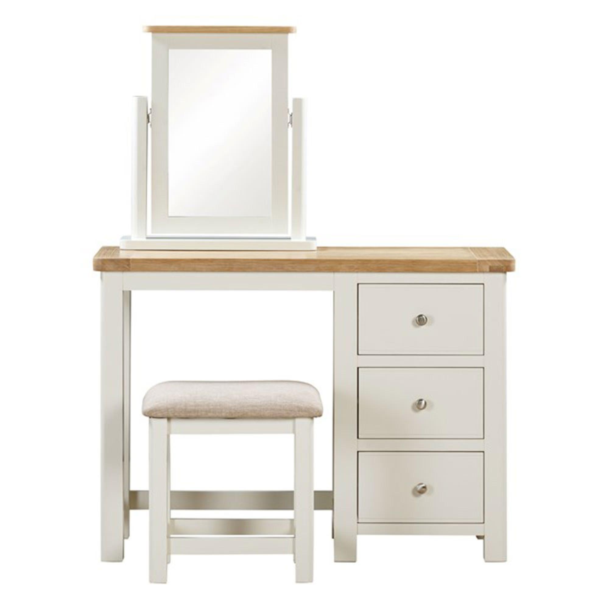 Hayley Dressing Set - Oak and White