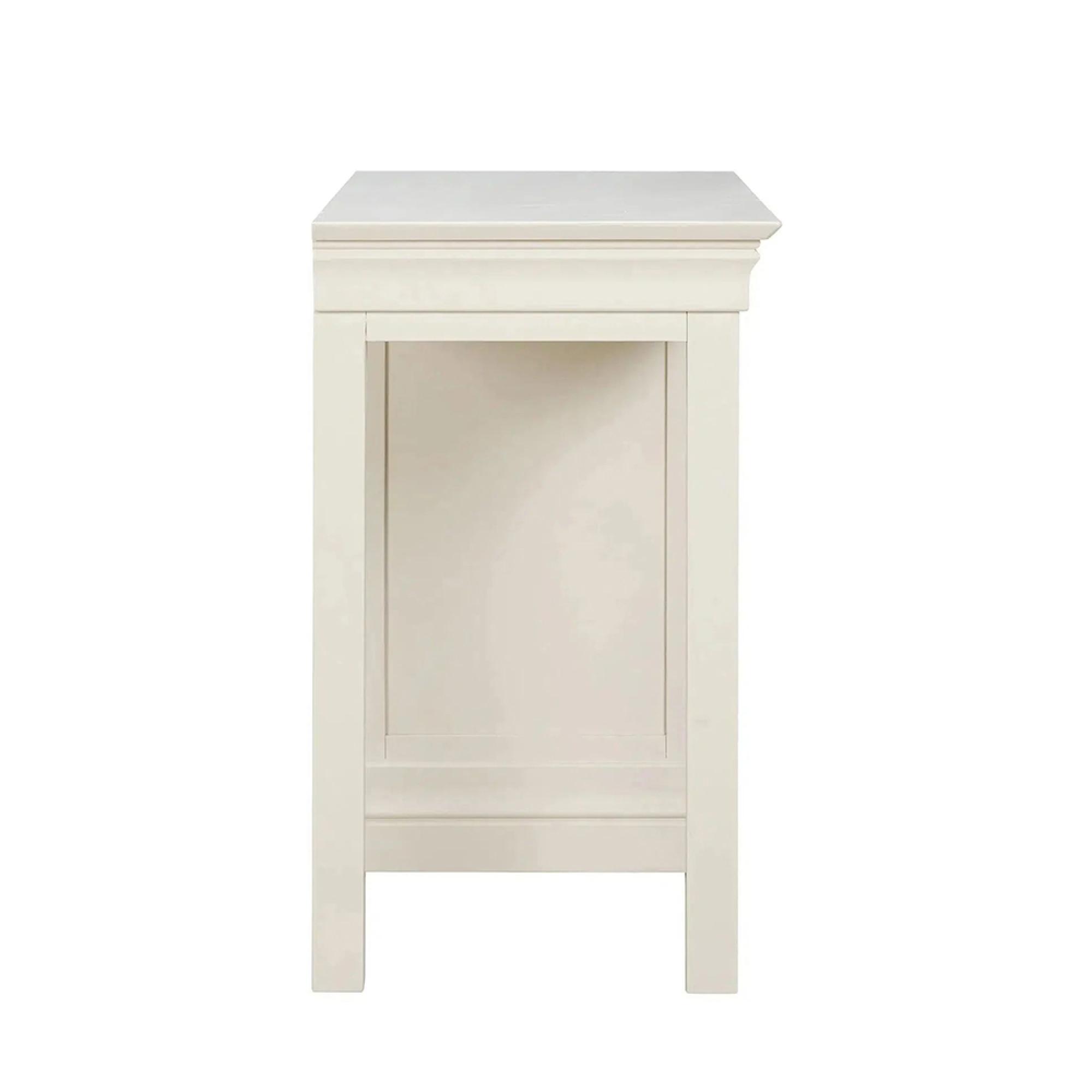 Paisley Dressing Table - 3 Drawer - Cream Painted