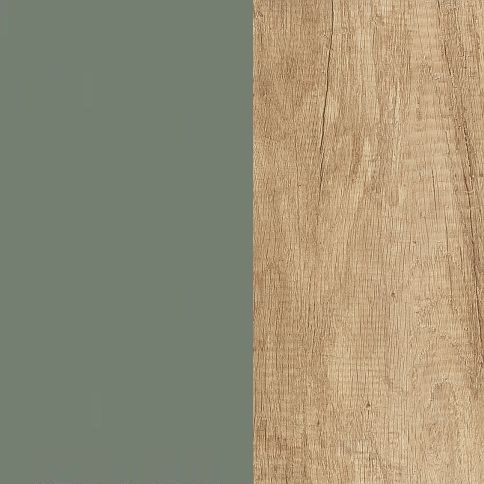 Reed Green Front with Nebraska Oak Base