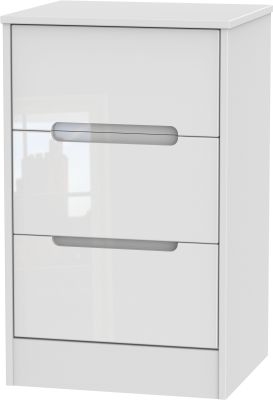 White High Gloss Front and White Base Unit