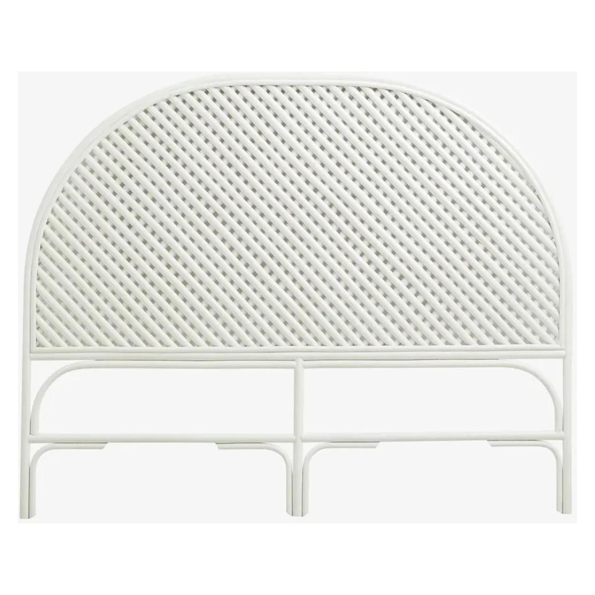 Phai Headboard - White - Rattan