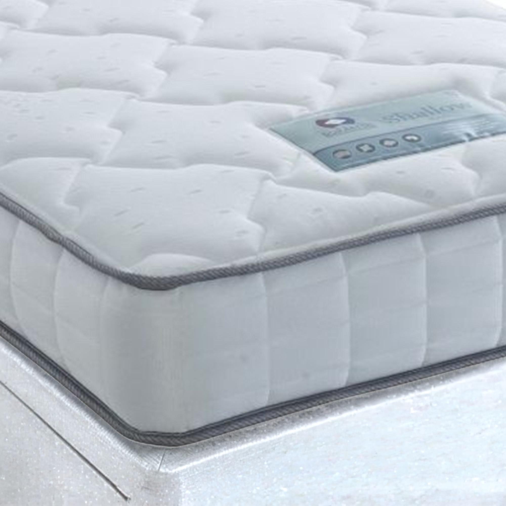 Shallow Mattress - 1000 Pocket Spring - Sizes Available