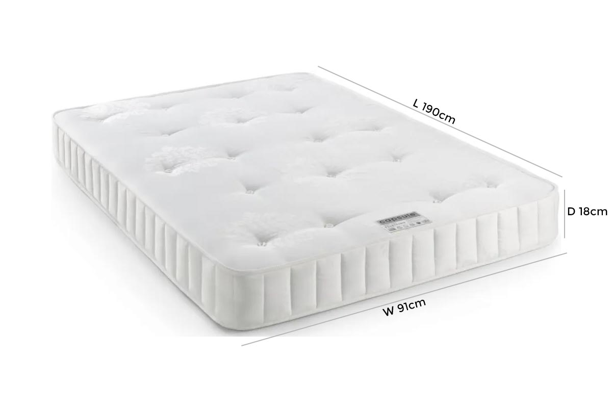 Capsule Spring Mattress - Essentials - Sizes Available