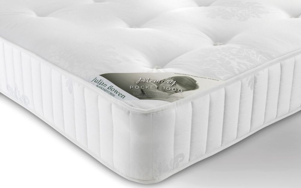 Memory Foam Pocket Spring Mattress - 1000 - Sizes Available