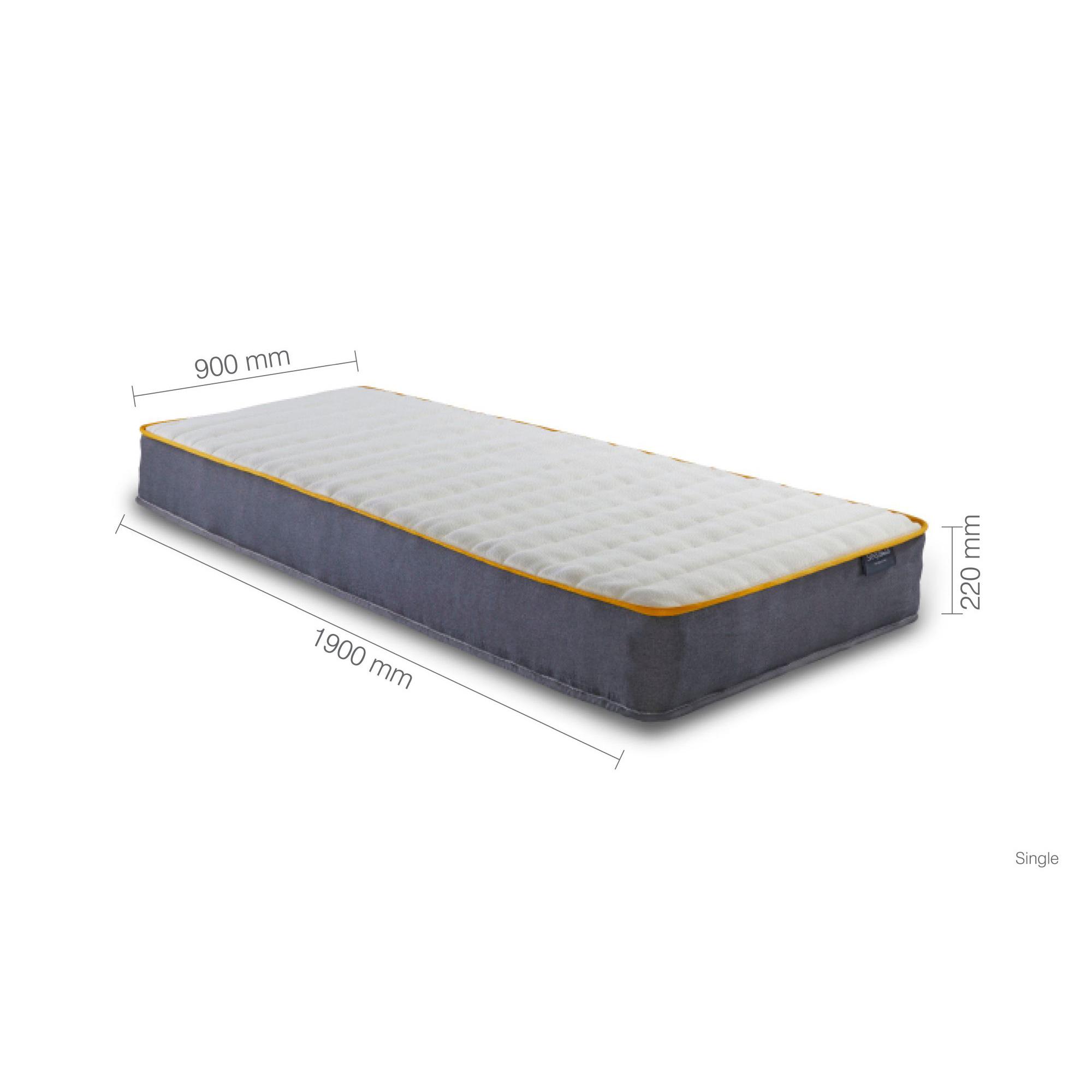 Sleepsoul Balance Memory Foam Mattress - 800 Pocket Sprung - Sizes Available
