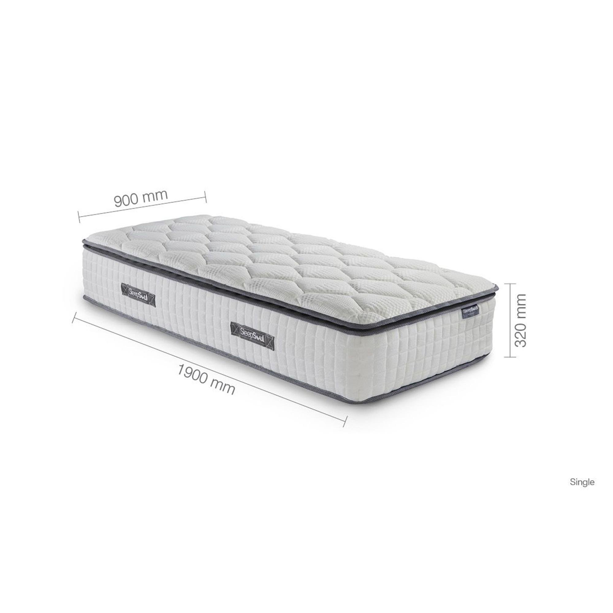 Sleepsoul Bliss Memory Foam Mattress - 800 Pocket Sprung - Sizes Available