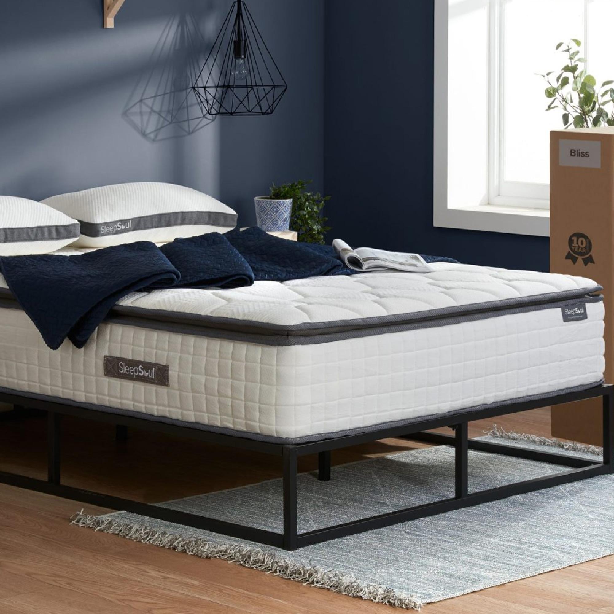 Sleepsoul Bliss Memory Foam Mattress - 800 Pocket Sprung - Sizes Available