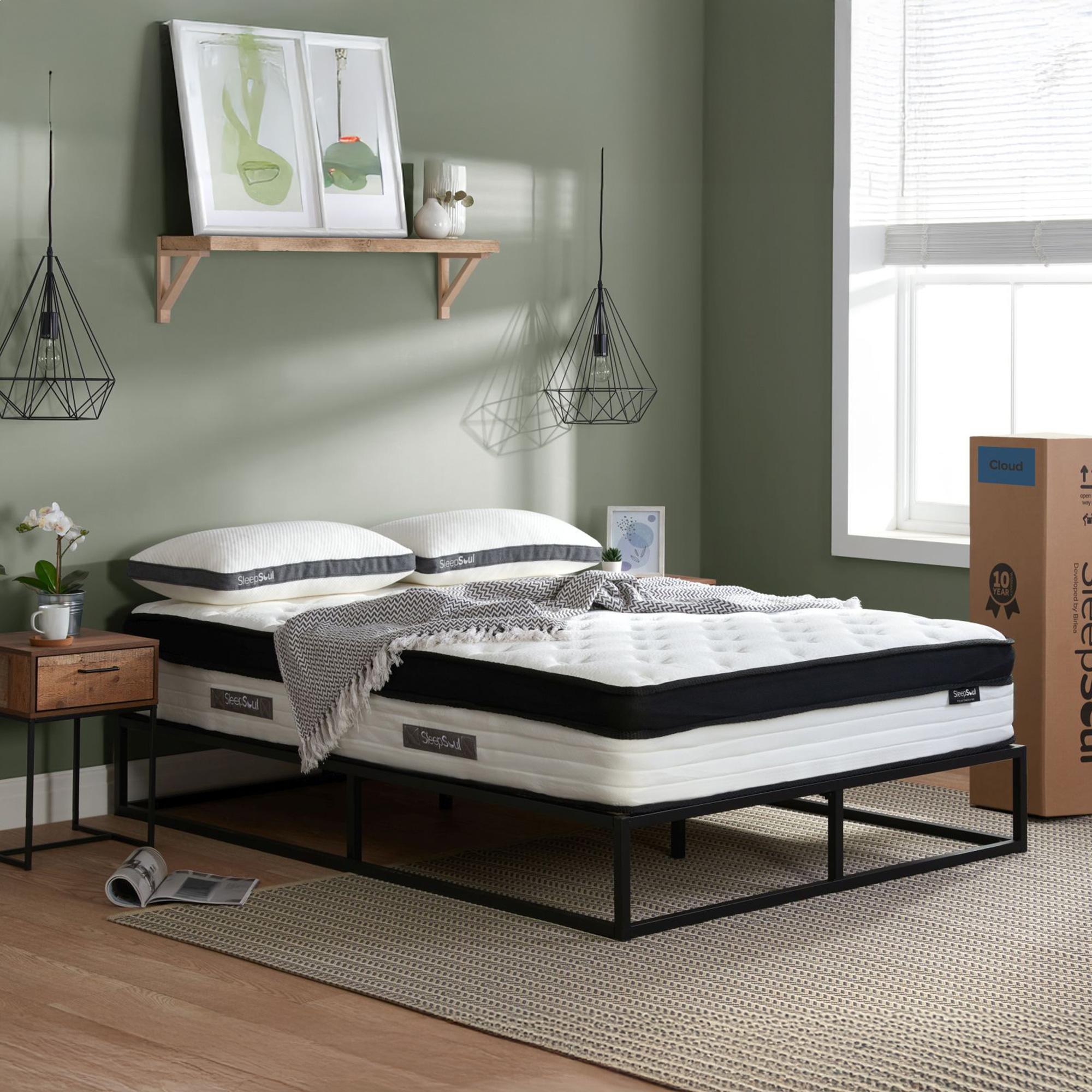 Sleepsoul Cloud Memory Foam Mattress - 800 Pocket Sprung - Sizes Available