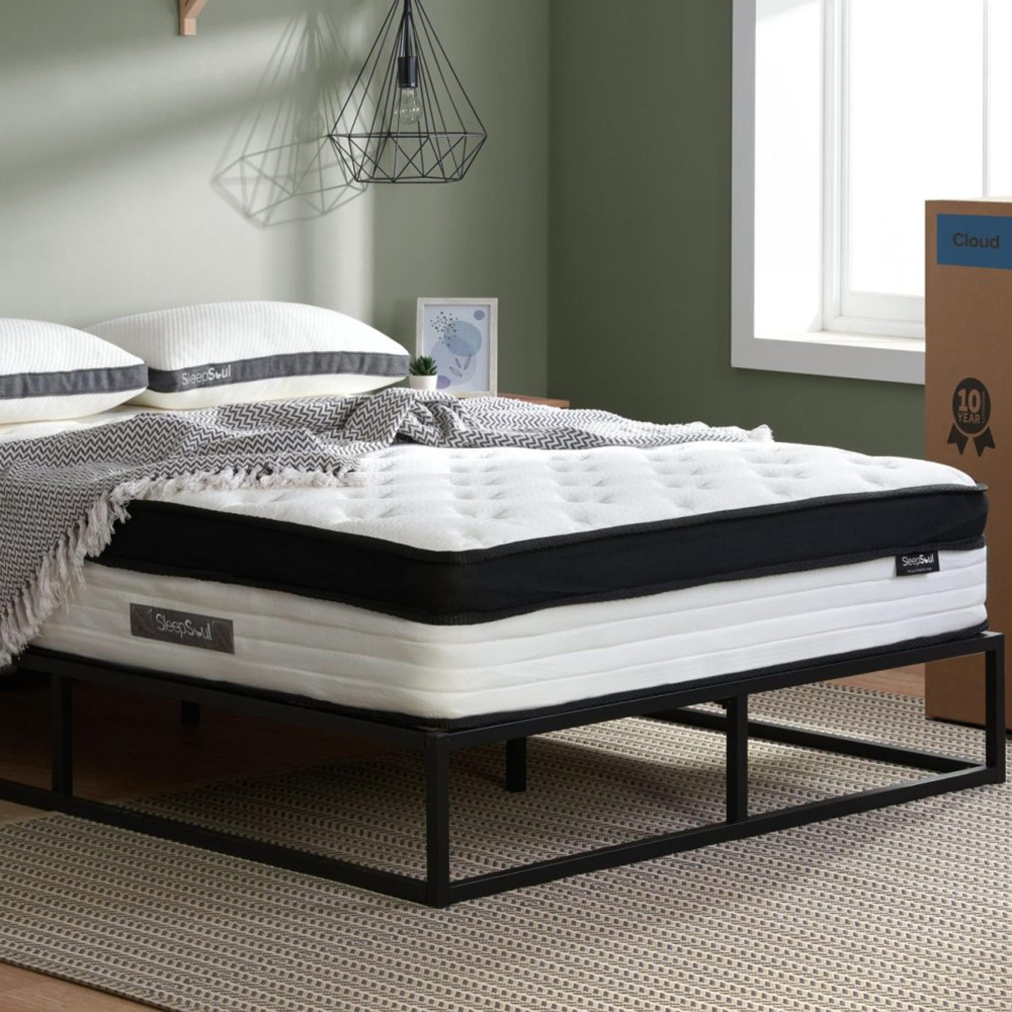 Sleepsoul Cloud Memory Foam Mattress - 800 Pocket Sprung - Sizes Available