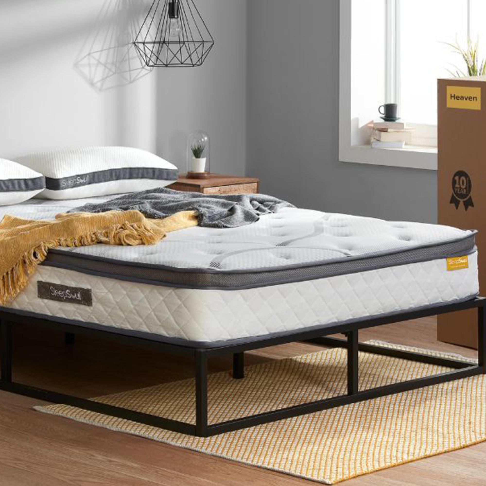 Sleepsoul Heaven Hybrid Mattress - 1000 Pocket Sprung - Sizes Available