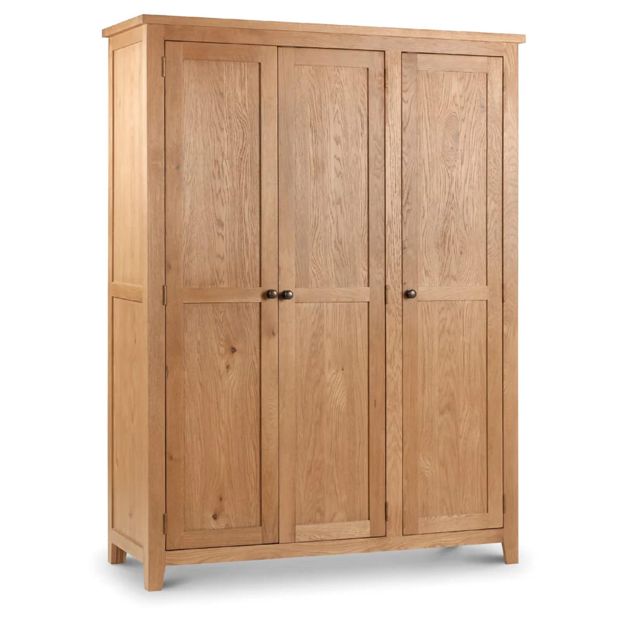 Marlborough Triple Wardrobe - 3 Door - Oak