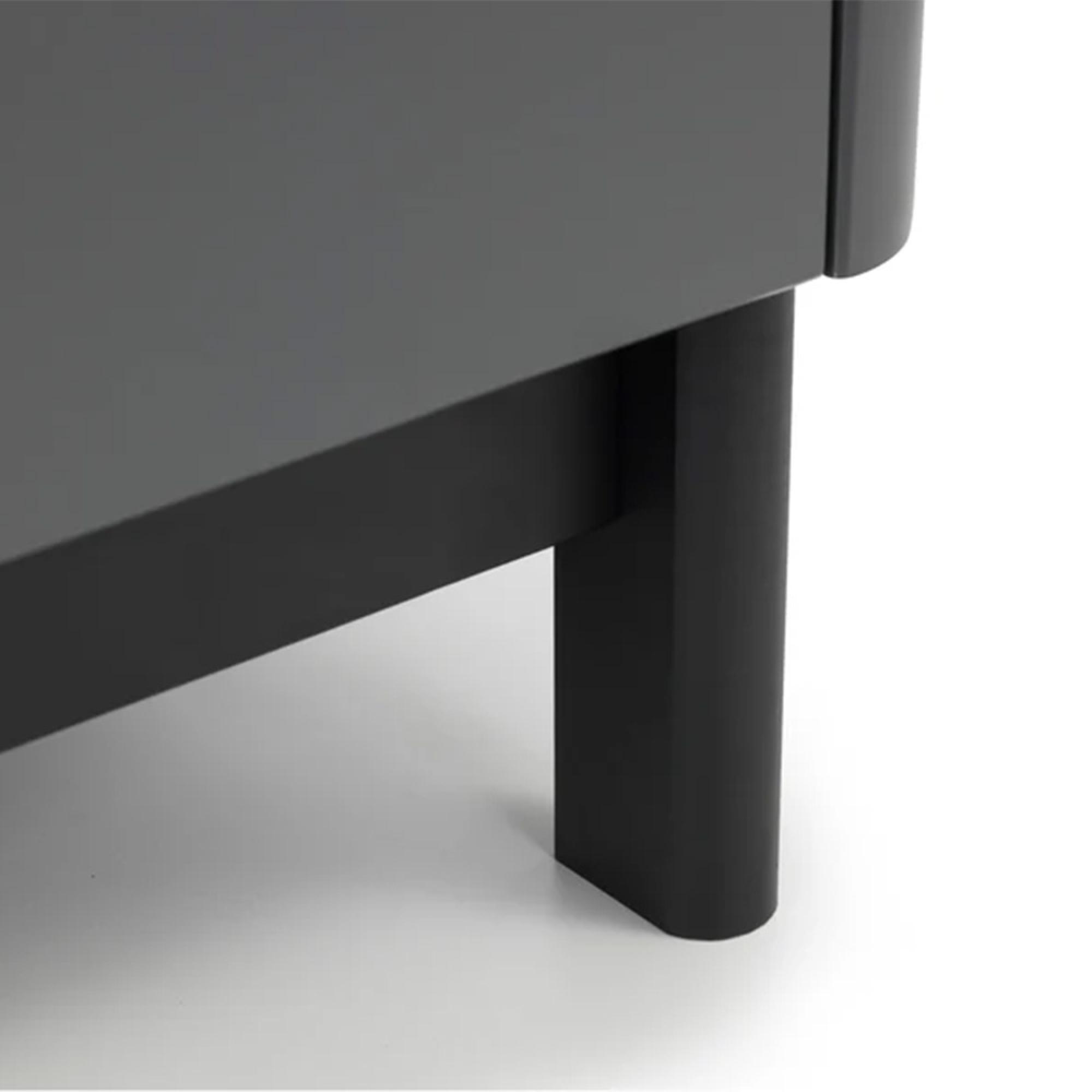 Chloe Double Wardrobe - 2 Door - 1 Drawer - Grey