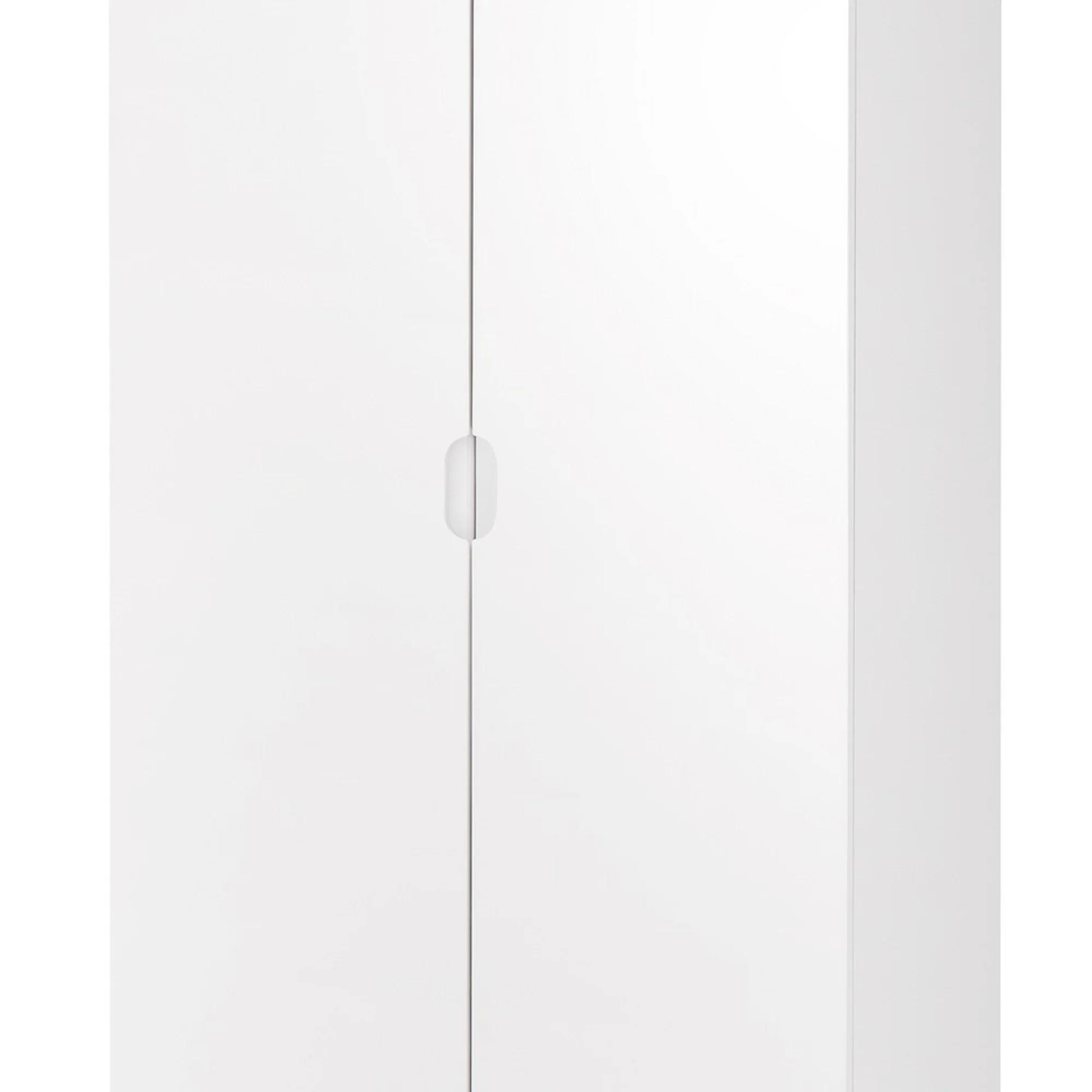 Manhattan Wardrobe - 2 Door - White Gloss