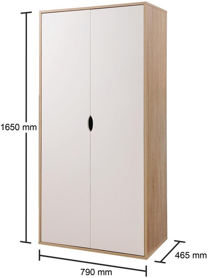 Allen 2 Door Wardrobe - Variant Available