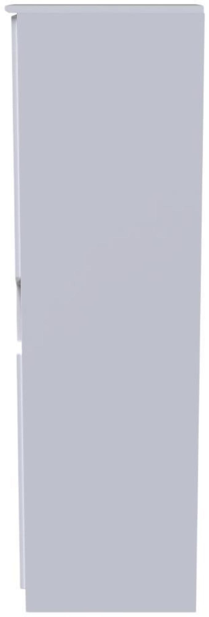 Bella Wardrobe - 1 Door - Single - White