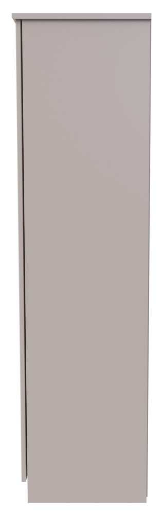 Beverley Wardrobe - 3 Door - Tall Triple - with 1 Mirror - Cashmere