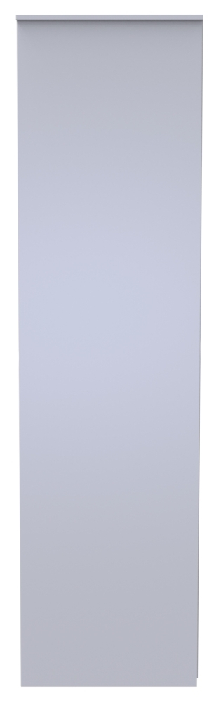 Cube Front Open Shelf Wardrobe - White