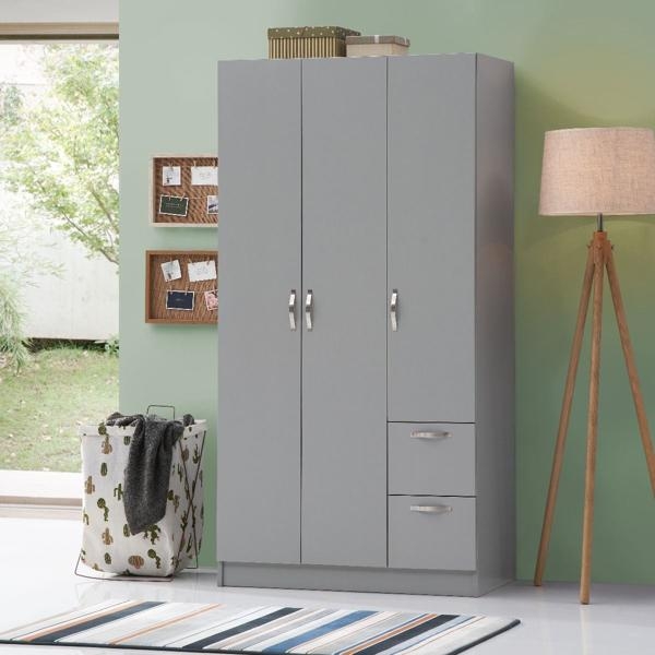 Edwards 3 Door 2 Drawer Wardrobe - Variant Available