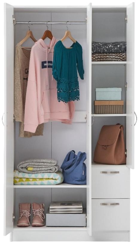 Edwards 3 Door 2 Drawer Wardrobe - Variant Available