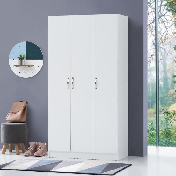 Edwards 3 Door Double Wardrobe - Variant Available