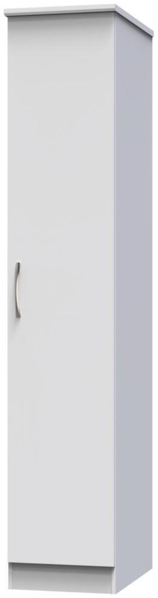 Eve Wardrobe - 2 Door - 2 Drawer - Double - Grey