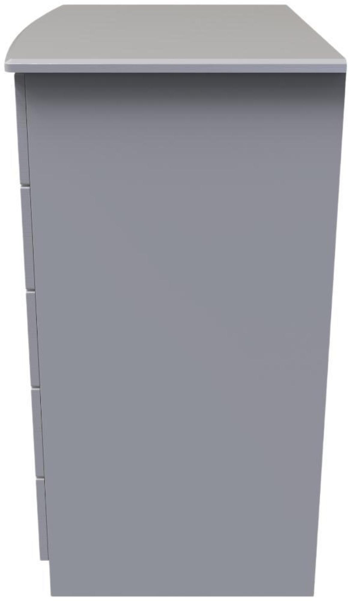 Flora Wardrobe - 1 Door - Midi - Grey Ash