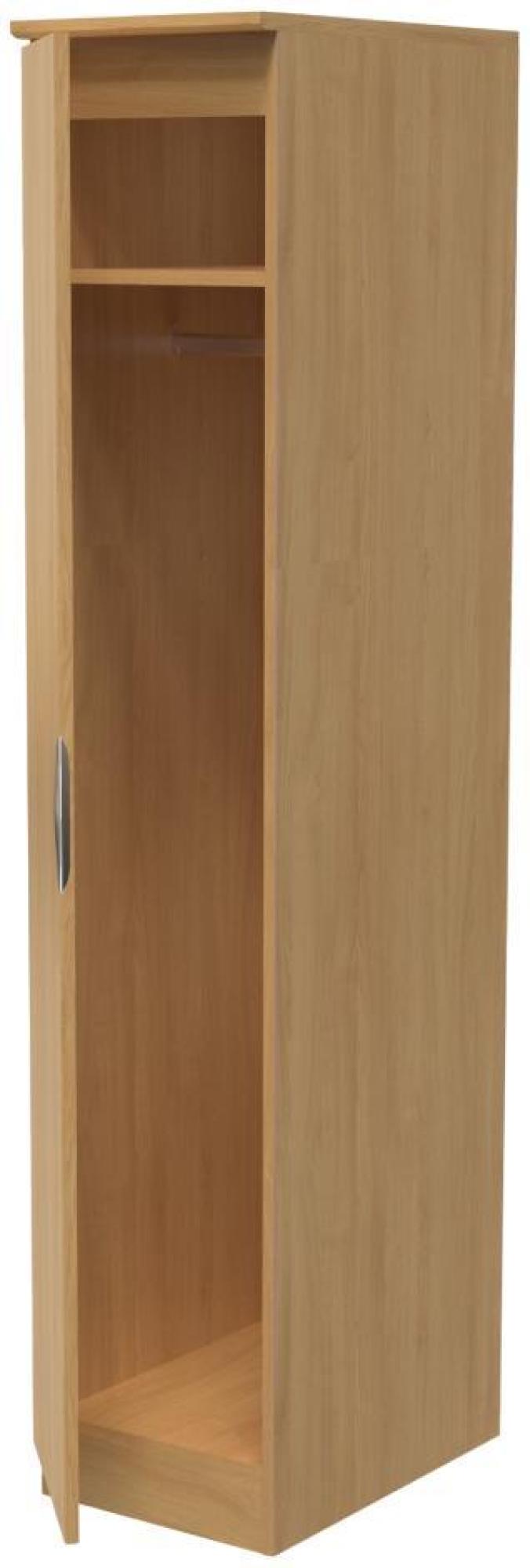 Flora Wardrobe - 1 Door - Single - Oak