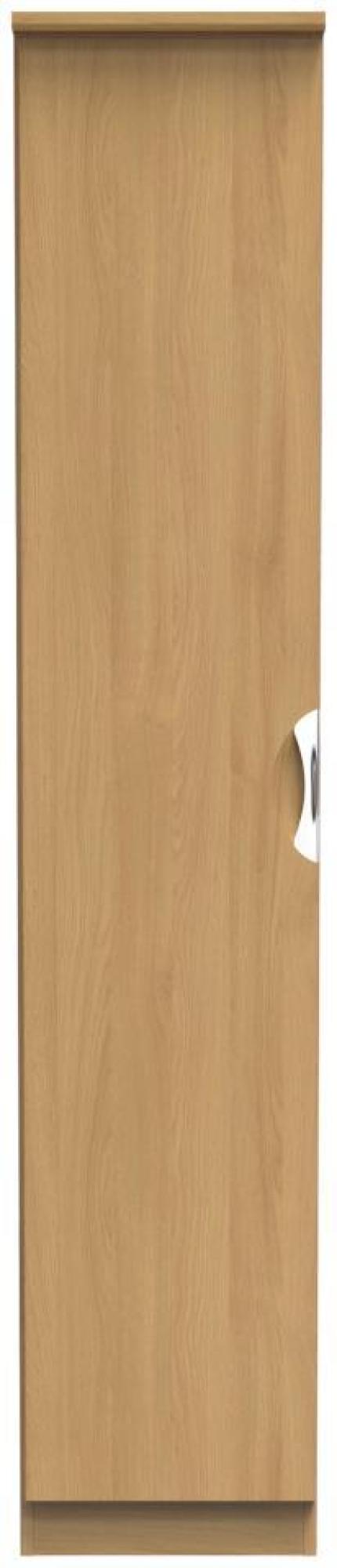 Flora Oak Effect 1 Door Single Wardrobe