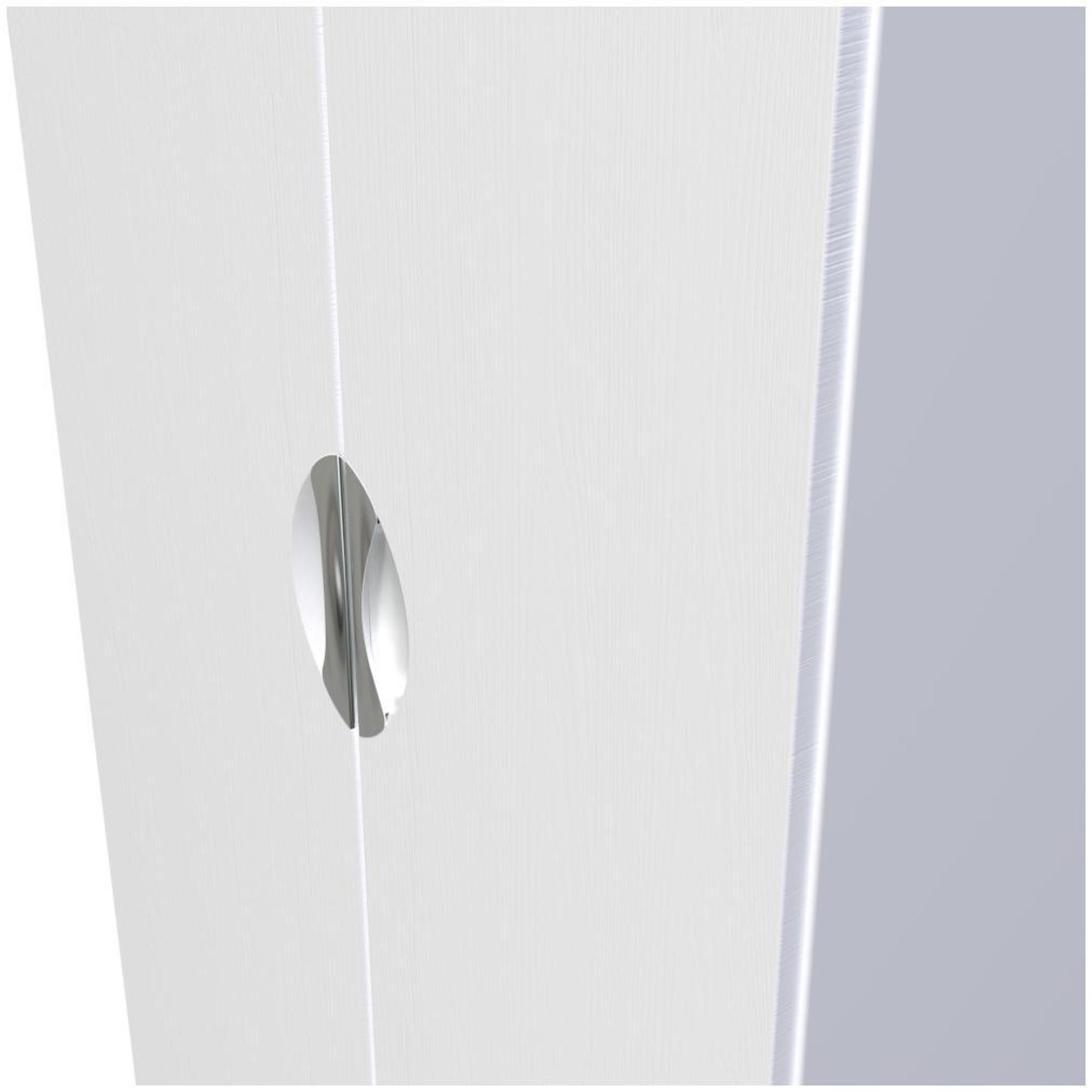 Flora Wardrobe - 2 Door - Plain - Tall - White