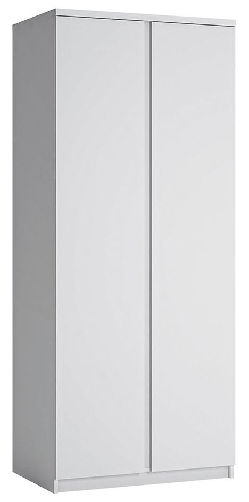 Fribo White 2 Door Wardrobe