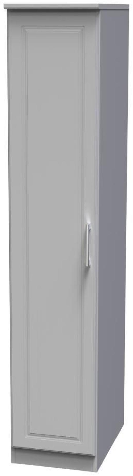 Gina Wardrobe - 1 Door - Single - Grey Ash