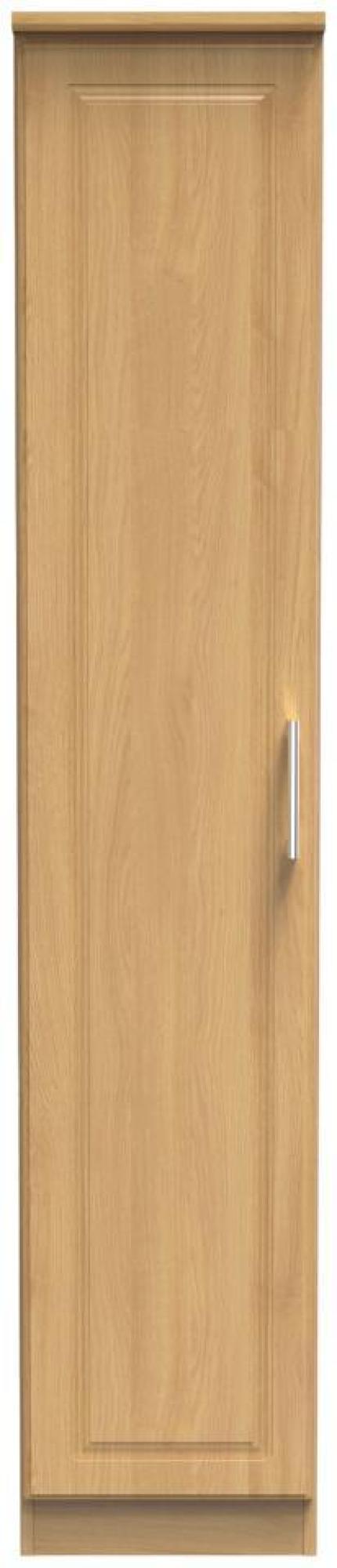 Gina Oak Effect 1 Door Single Wardrobe